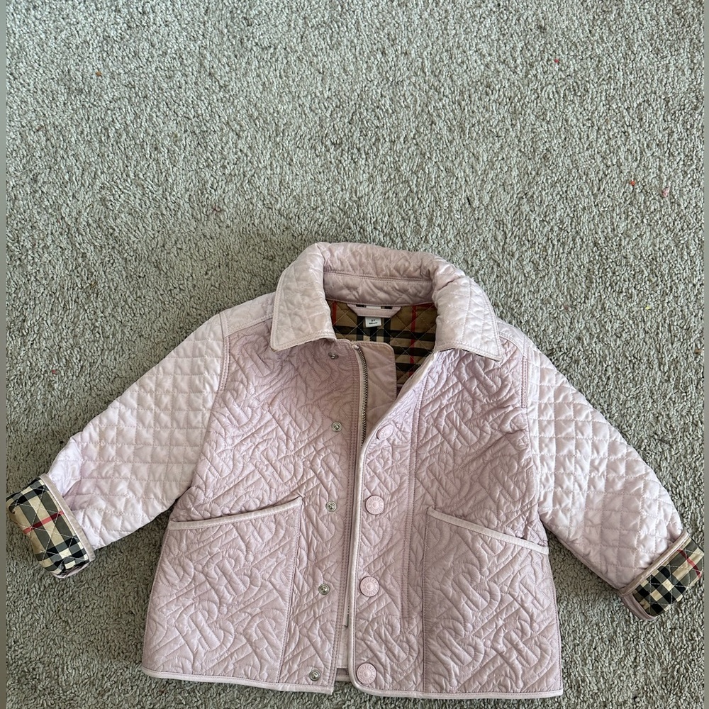Burberry toddler jacket